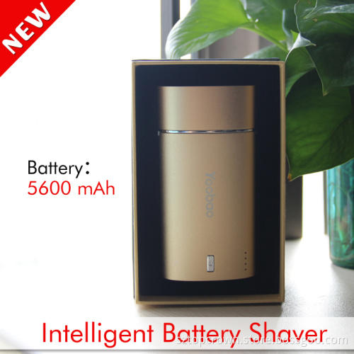 2015 Newest Electric Shaver Yoobao with LED Light Power Bank